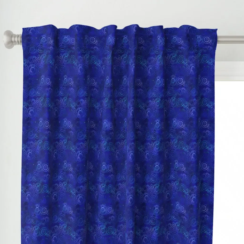 G Galaxy Bonus 3 Curtain Panel - Blue alternate view