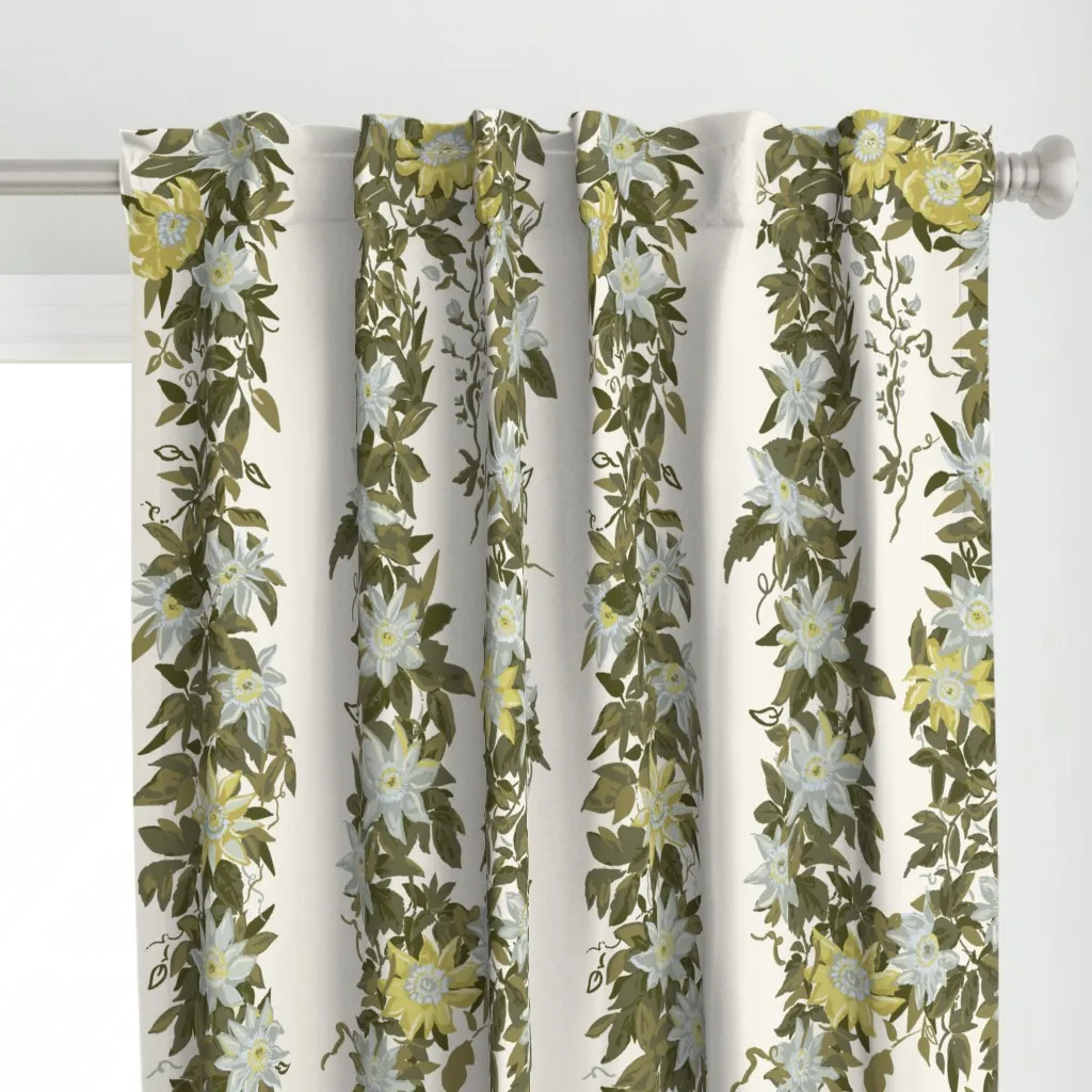 Garlow Amanda Curtain Panel - White alternate view