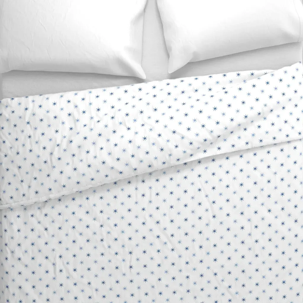 Ginger Jar Blue Stars Duvet Cover - Blue alternate view