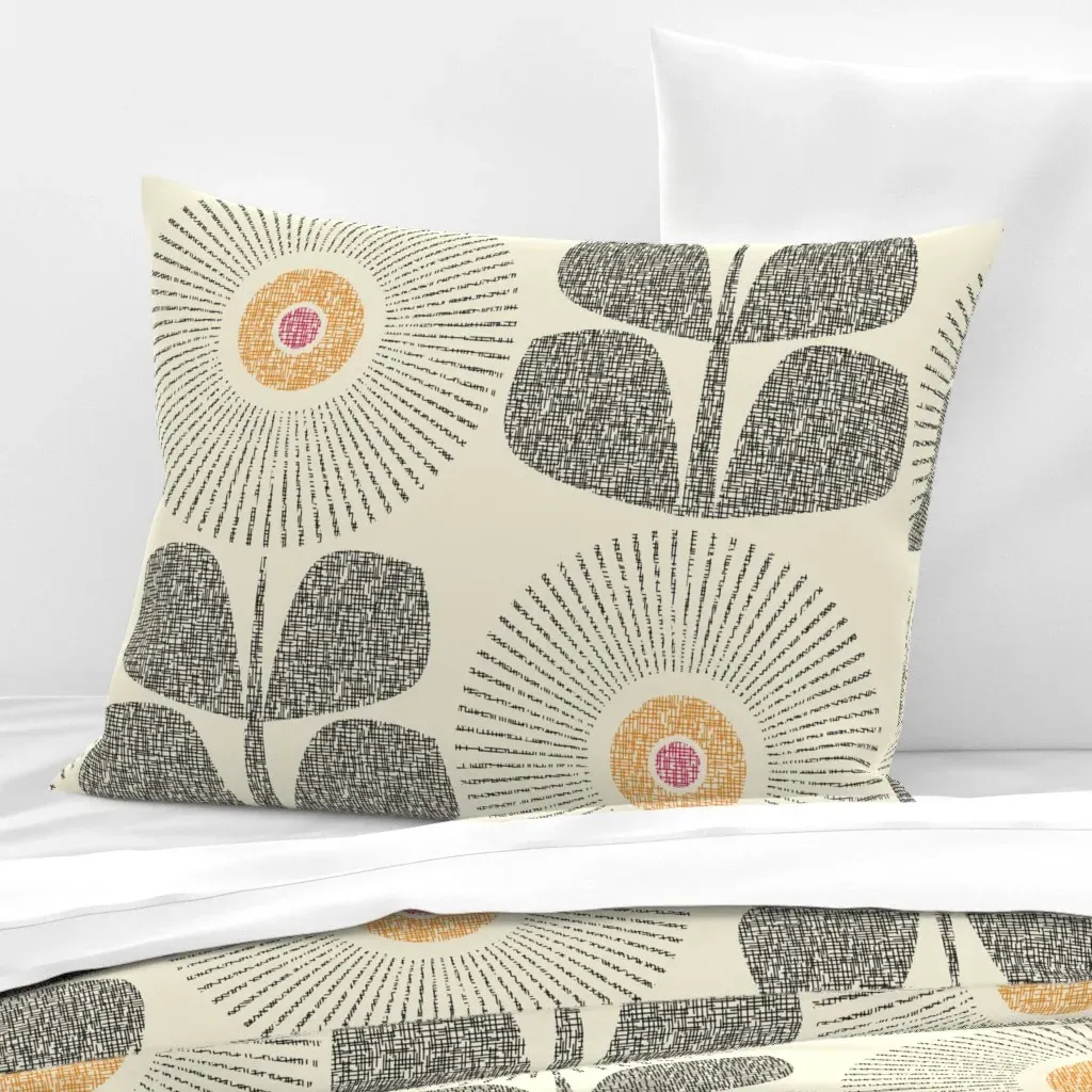 Gira Vs2 Standard Knife Edge Cushion Cover - Gray, Cotton Sateen product
