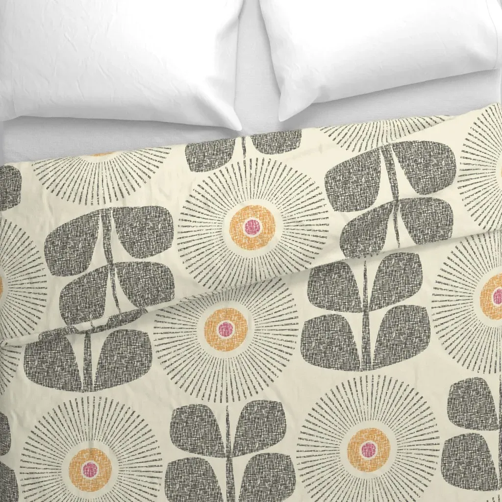 Gira Vs2 X Large Duvet Cover - Gray alternate view
