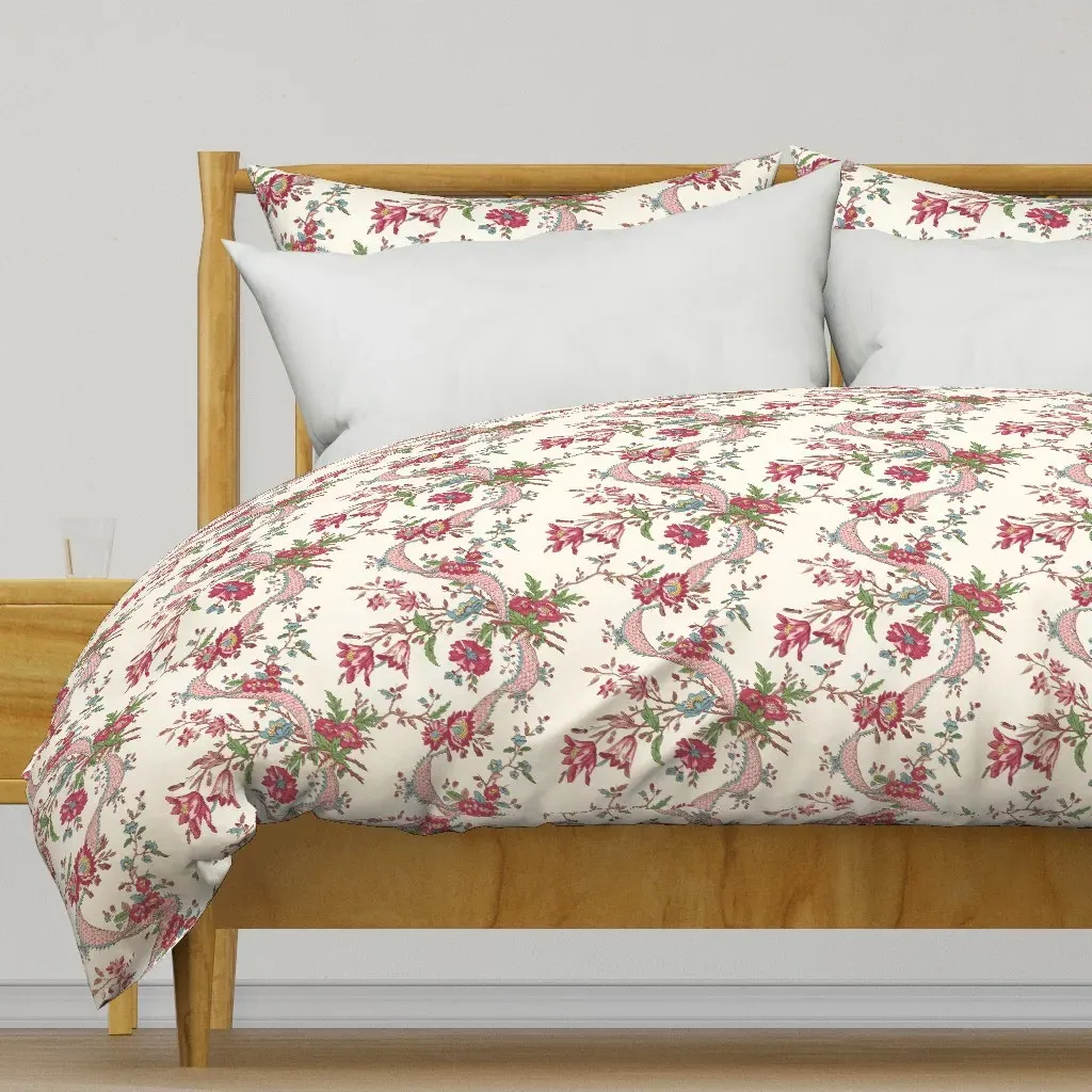 Gloucester Floral Duvet Cover - Pink product