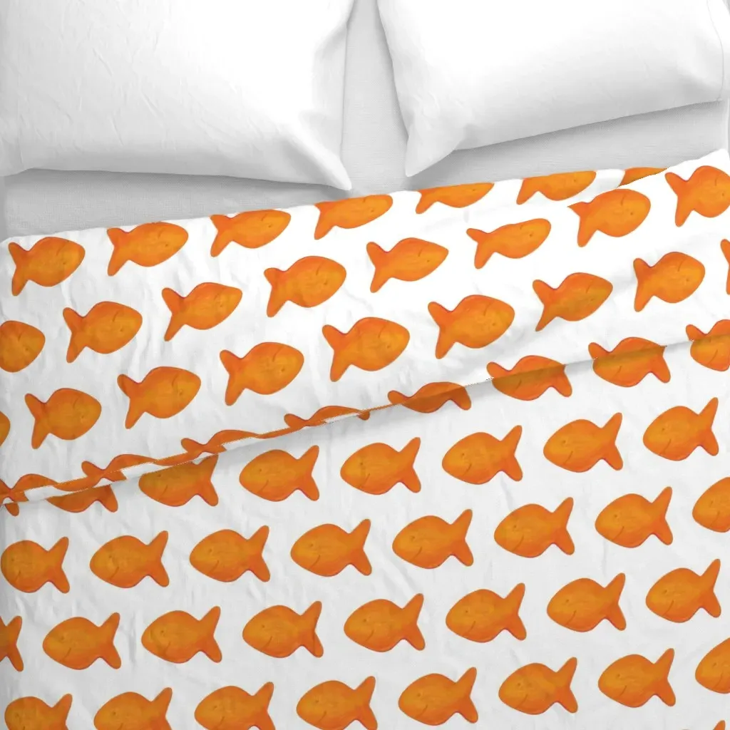 Goldfish XXL Duvet Cover - Orange alternate view