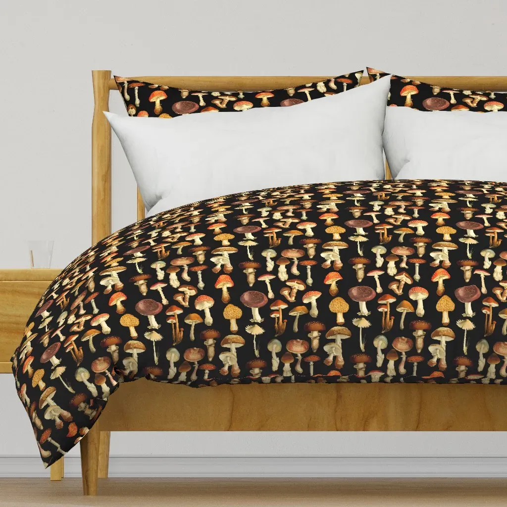 Grandmillennial Vintage Duvet Cover - Brown product