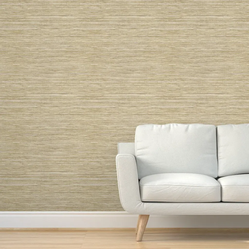 Grasscloth Urban Fiber Peel and Stick Wallpaper - Beige product