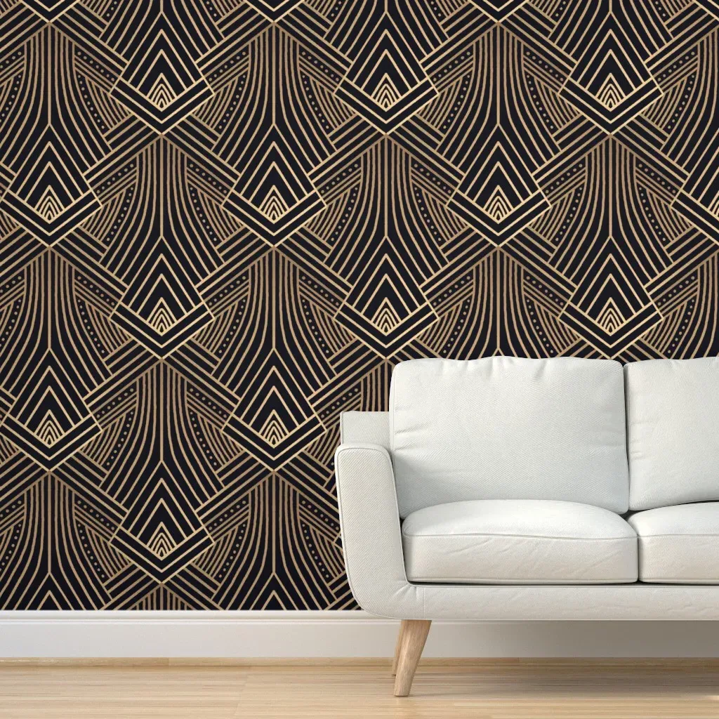 Gregory Peel and Stick Wallpaper Removable - Gold product