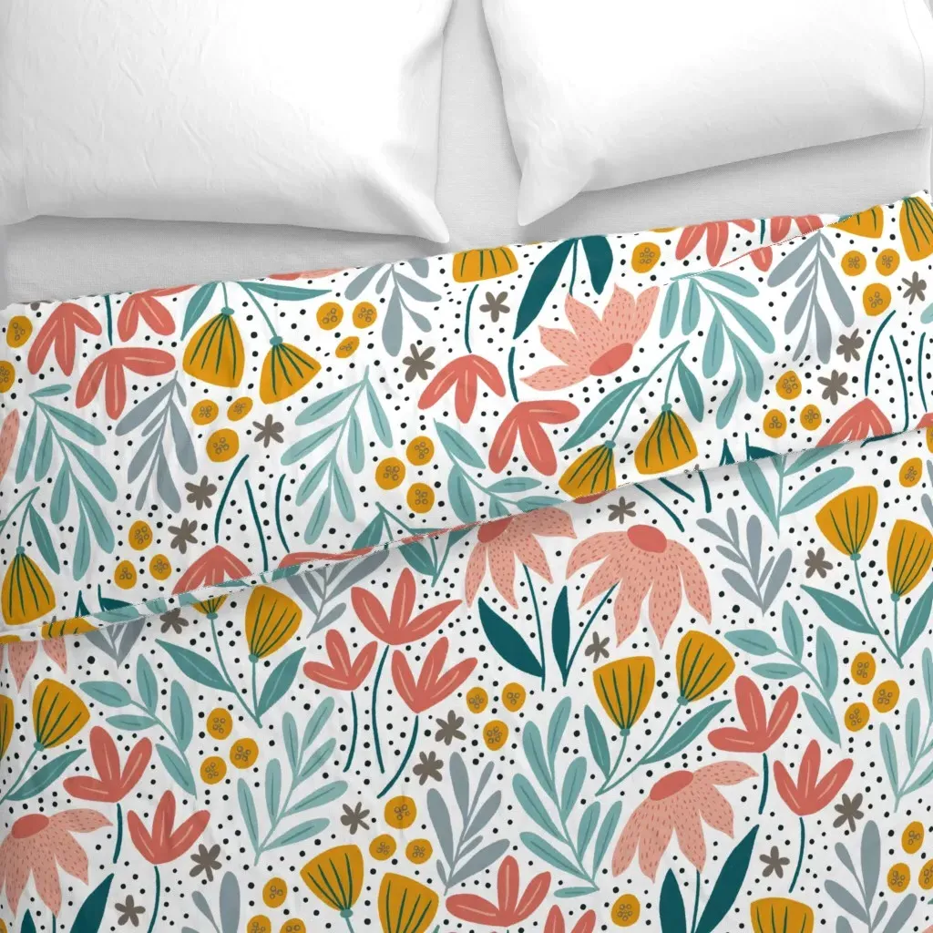 Gwenyth Garden XL Duvet Cover - Pink alternate view