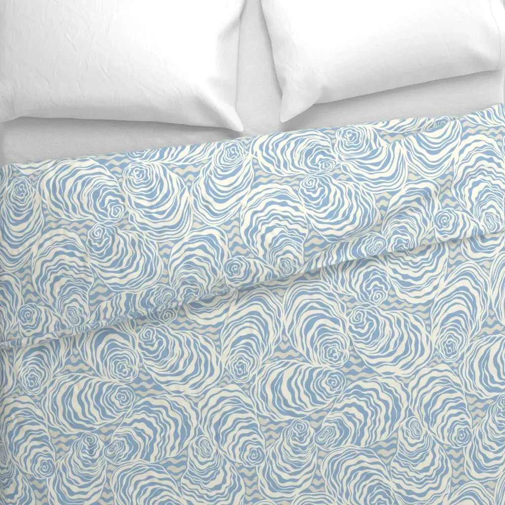 Halfshell Duvet Cover - Light Blue alternate view