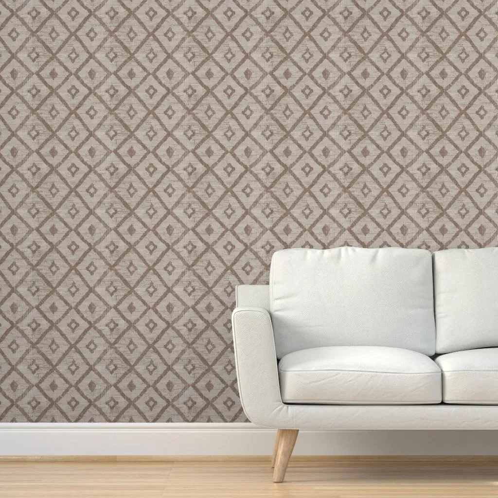 Hali Vintage Enzo Peel and Stick Wallpaper - Taupe product