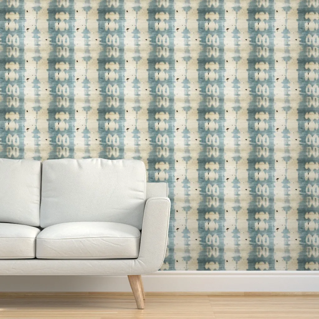 Hali Vintage Mesa Peel and Stick Wallpaper - Dusty Blue product