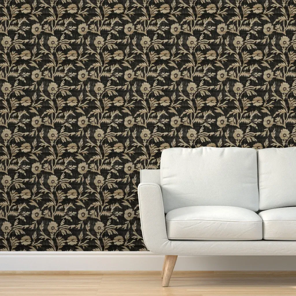 Hali Vintage Rocco Peel and Stick Wallpaper - Black product