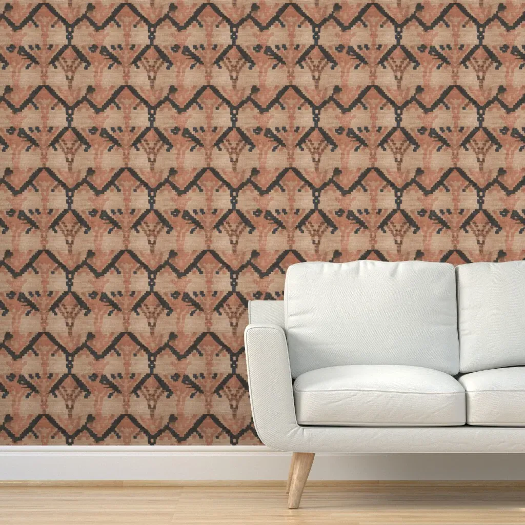 Hali Vintage Shag Peel and Stick Wallpaper - Dusty Rose product