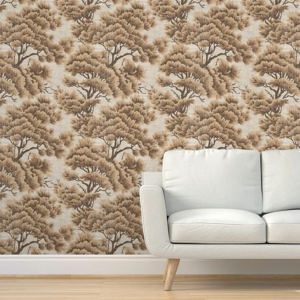 Hali Vintage Woods Peel and Stick Wallpaper - Brown product