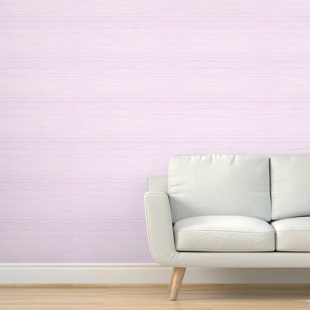 Hand Painted Strie Peel and Stick Wallpaper - Lilac product