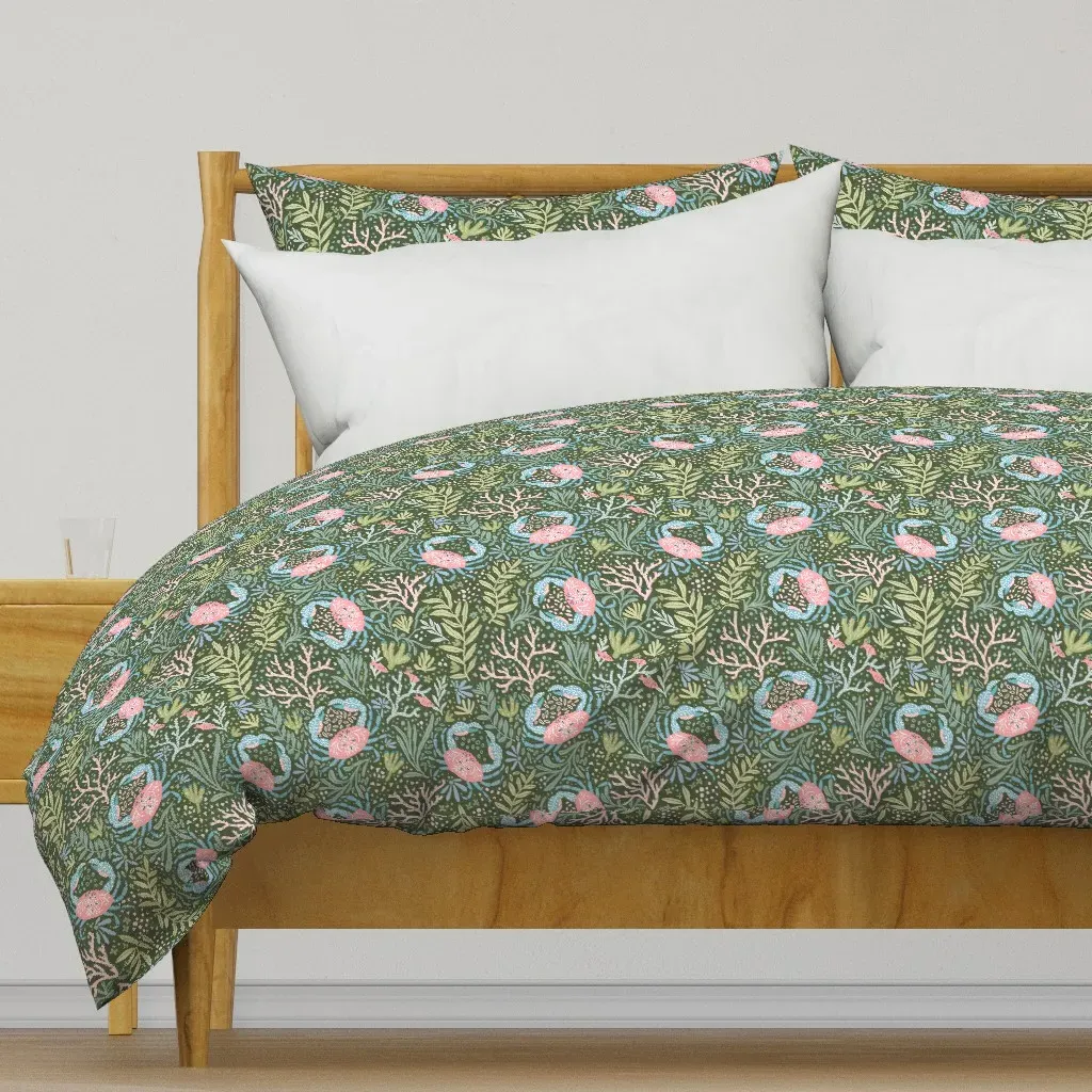Happy Life Of Colorful M Duvet Cover - Pink product