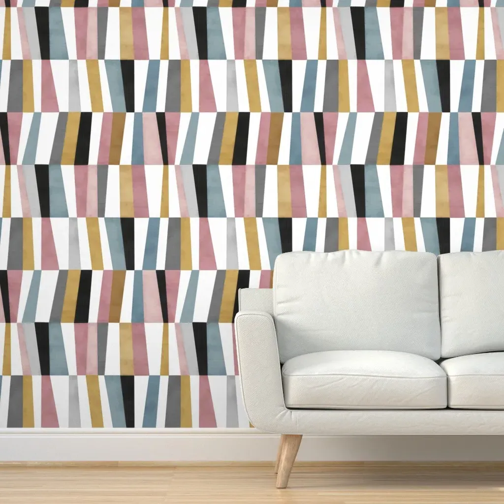 Harlequin Patchwork Peel and Stick Wallpaper - Gray product
