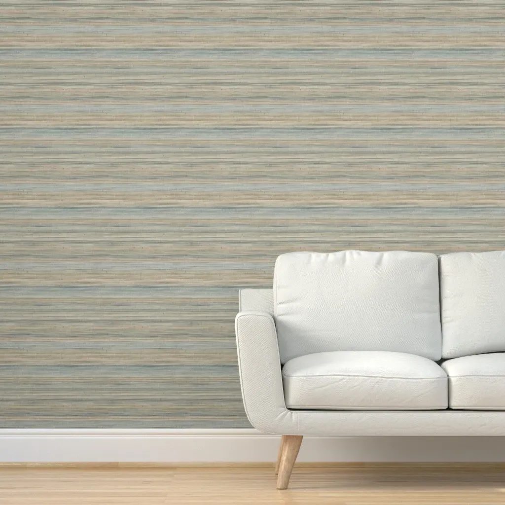 Harmony Hues Peel and Stick Wallpaper - Taupe, Grasscloth product