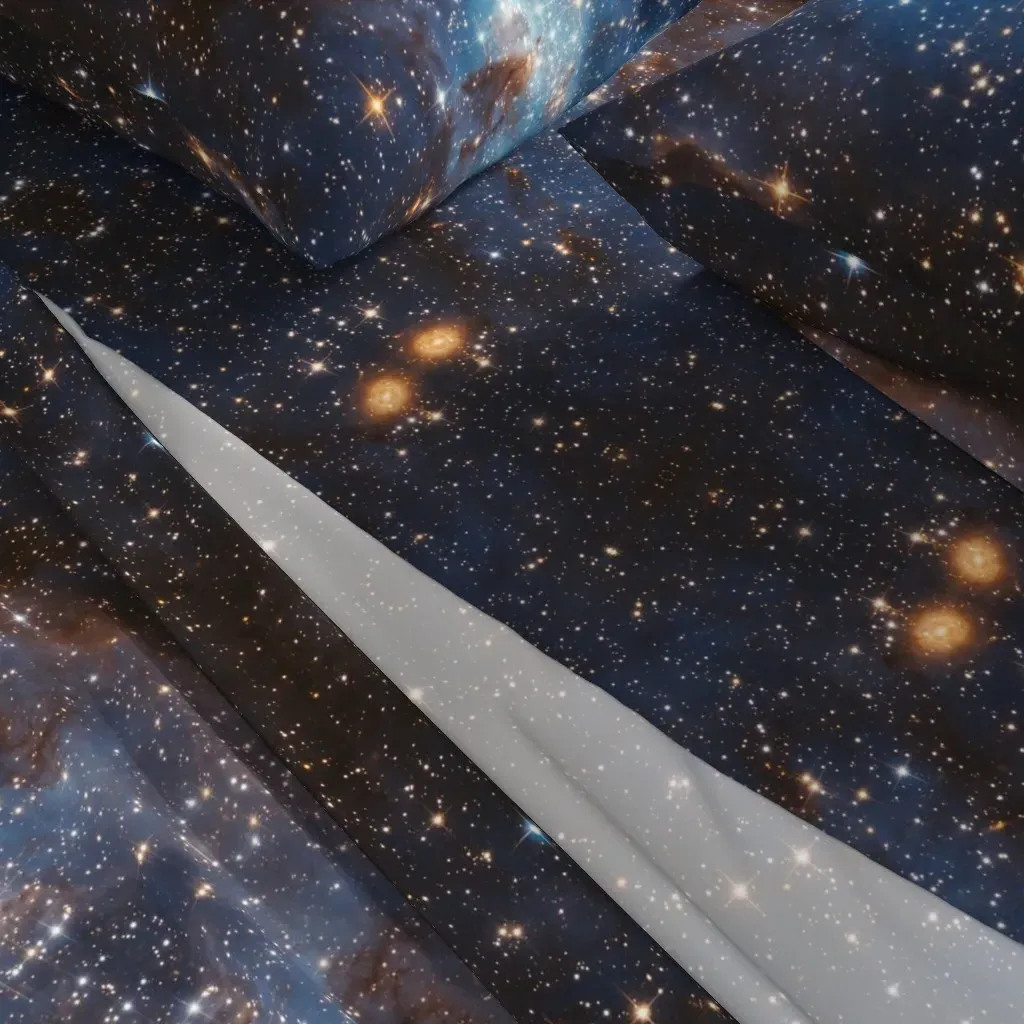 Hd Star-Forming Region Lh 95 Large Magellanic Cloud Twin XL Sheet Set - Blue alternate view