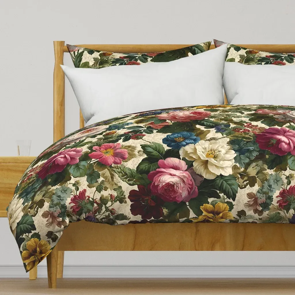 Heirloom Floral Duvet Cover - Pink product