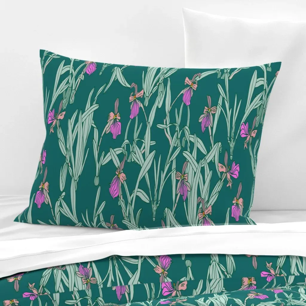 Helen Not Ellen Standard Knife Edge Cushion Cover - Pink, Cotton Sateen product