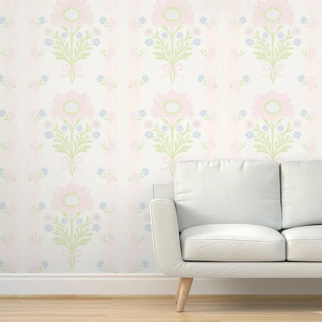 Henrietta Peel and Stick Wallpaper - Ballet Pink product