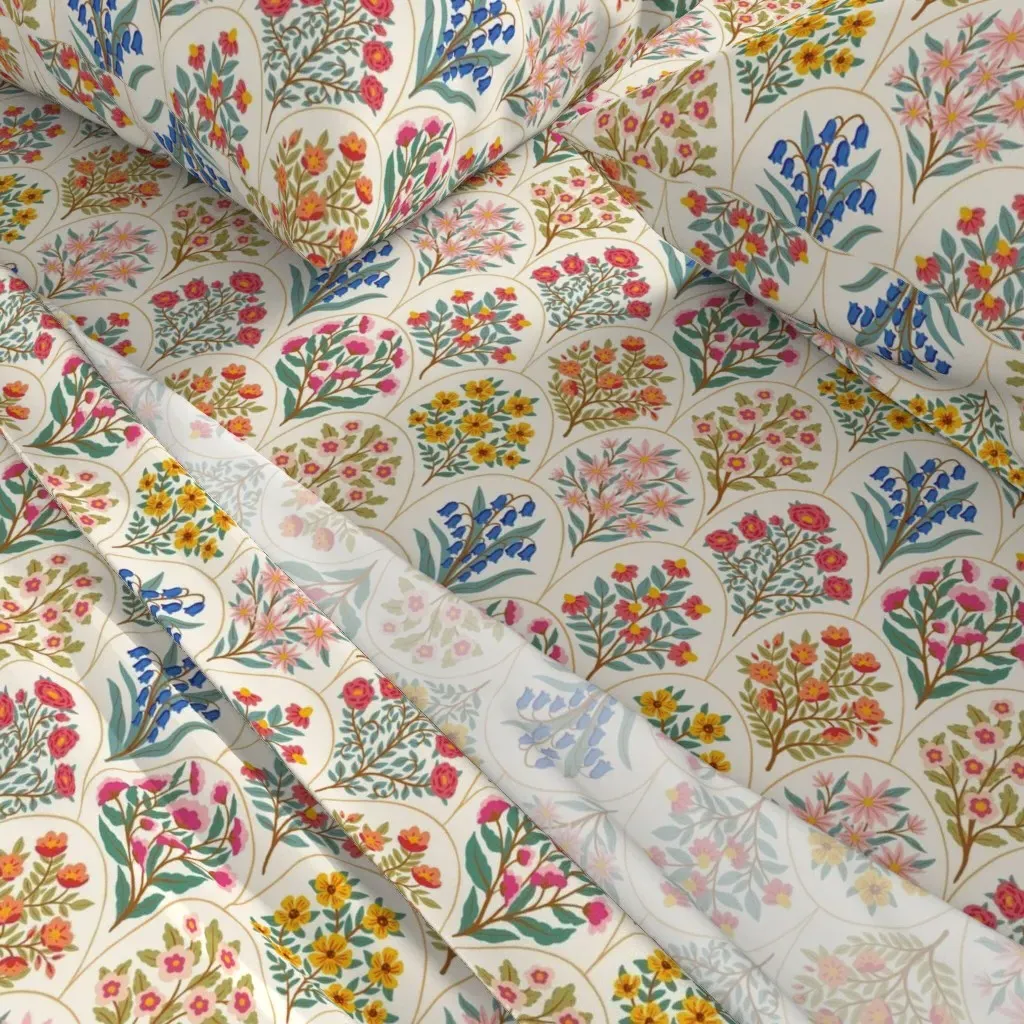 Heritage Garden New Beginnings King Sheet Set - Pink alternate view