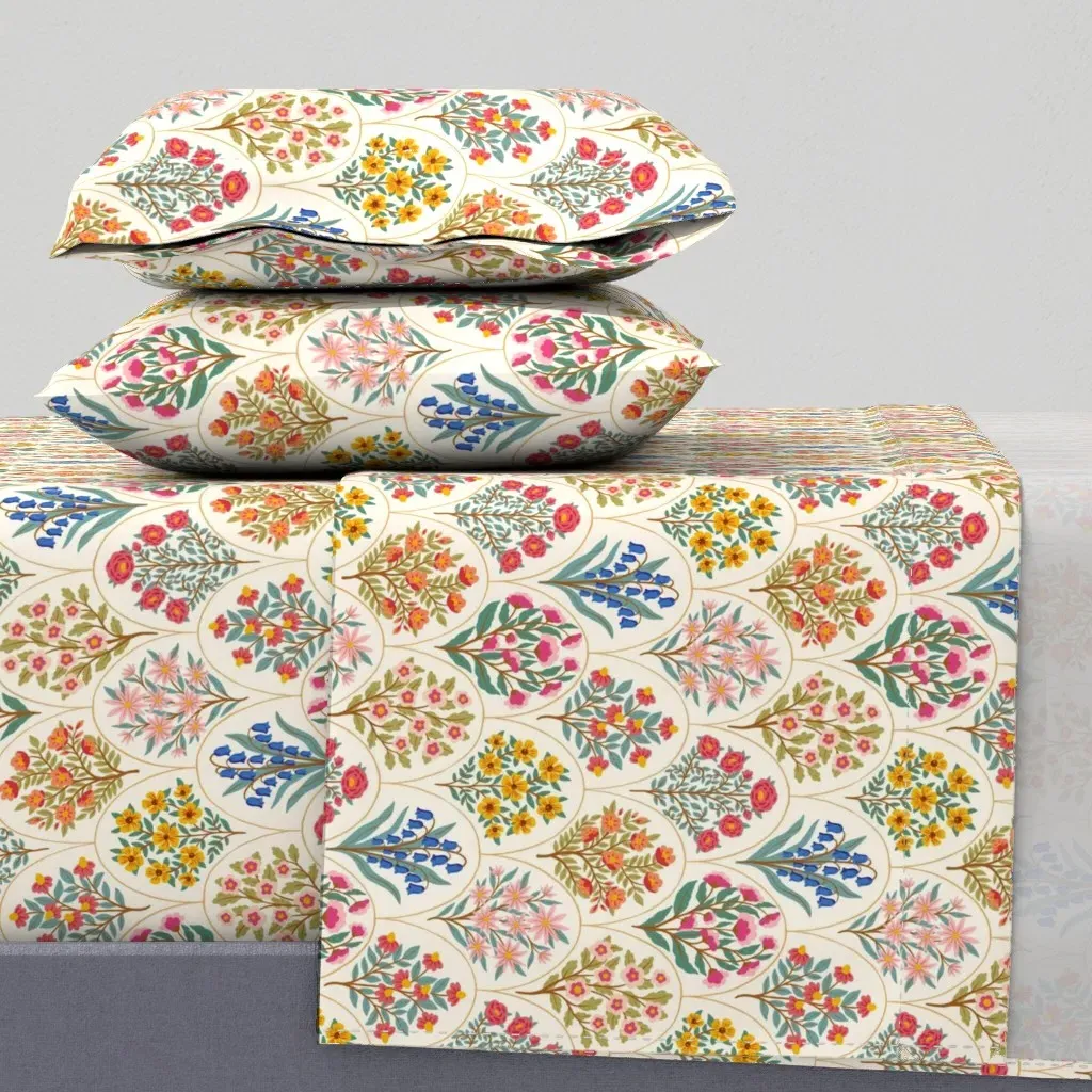 Heritage Garden New Beginnings King Sheet Set - Pink product