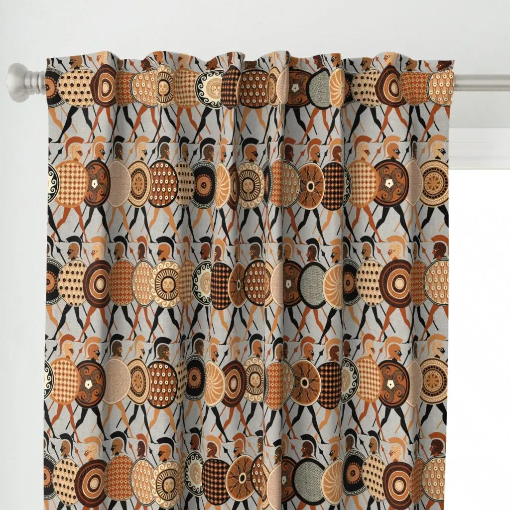 Hero Curtain Panel - Terracotta alternate view