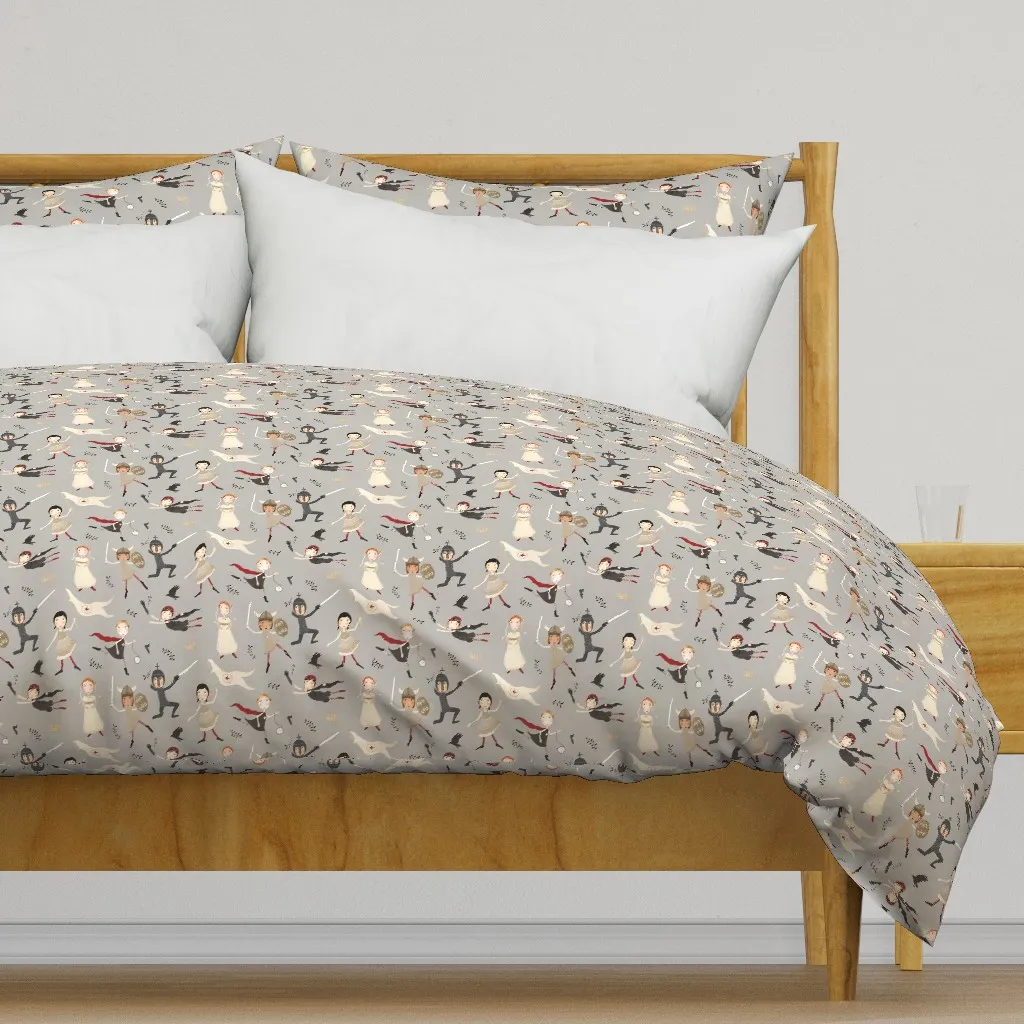Heroines Of History Duvet Cover - Grey product