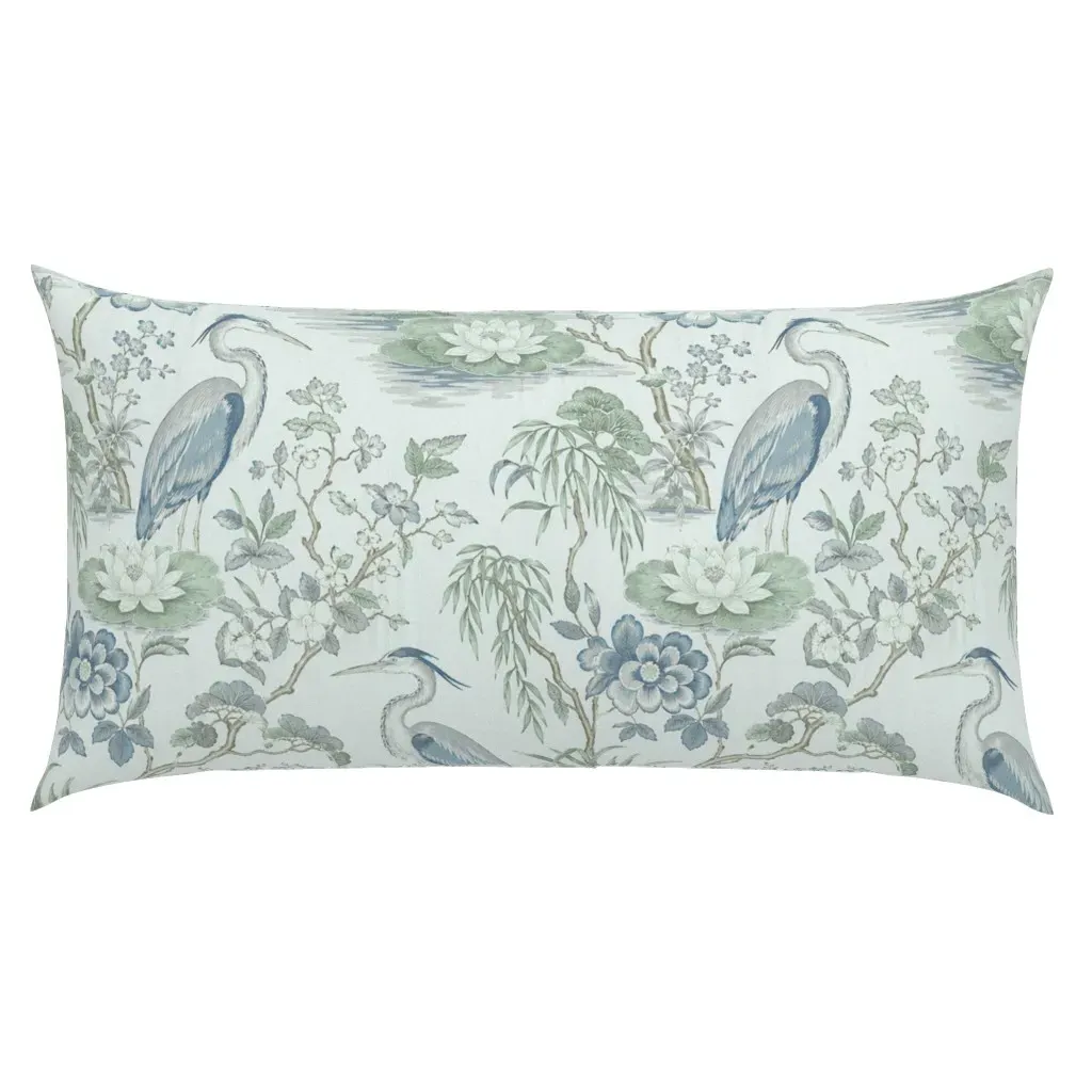 Heron Passage King Pillow Sham - Blue product