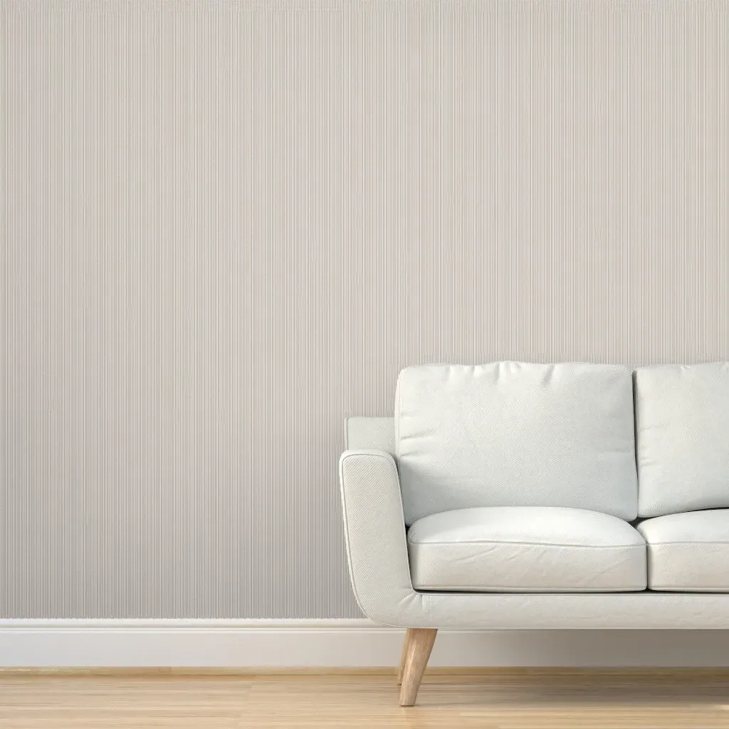 Hickory Stripe Peel and Stick Wallpaper - Brown product