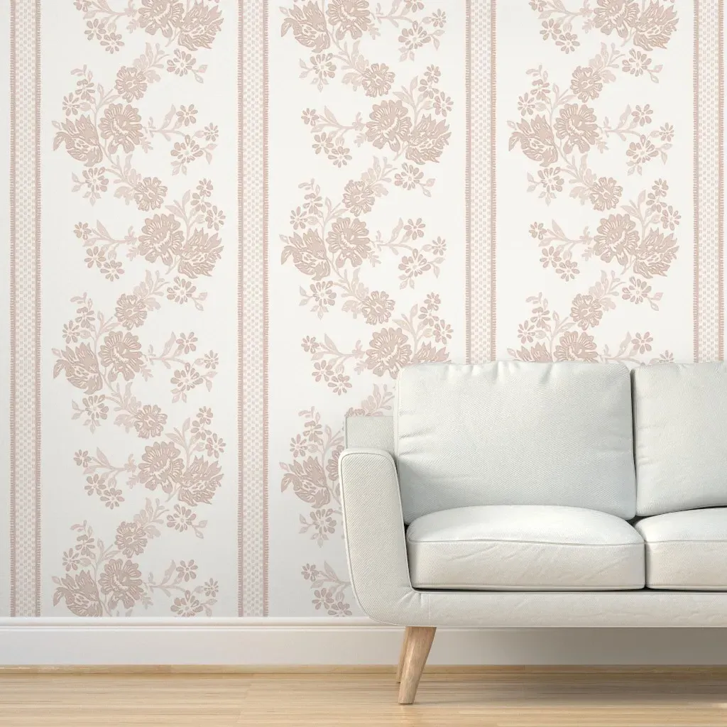 Historic Garland Odessa Peel and Stick Wallpaper - Beige product