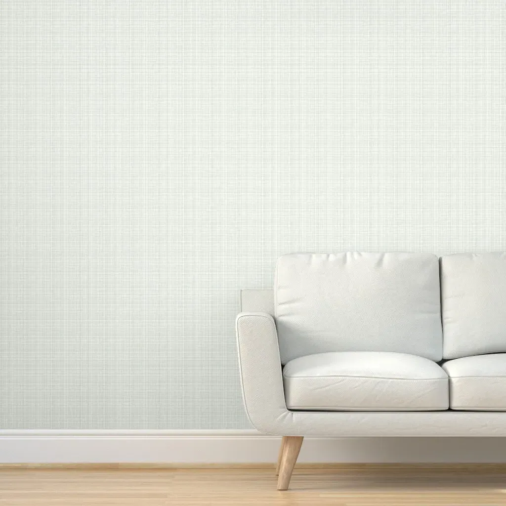 Hollingsworth Brush Weave Peel and Stick Wallpaper - Sage Green product