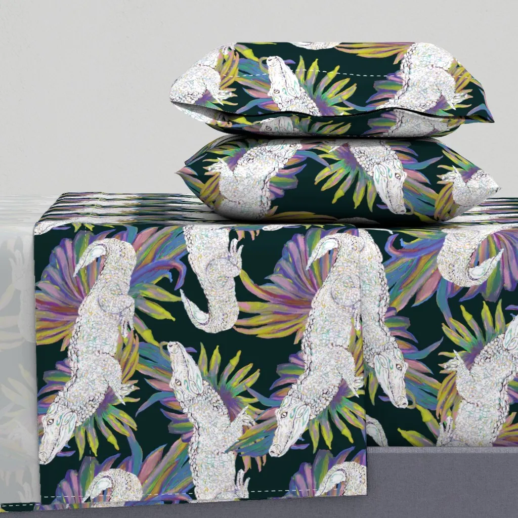 Holographic Jurassic Full Sheet Set - White product