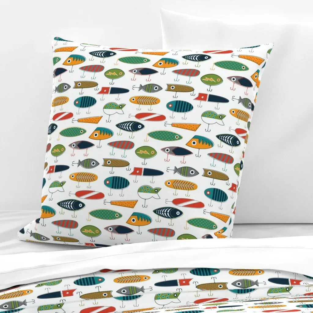Hooked Up Euro Pillow Sham - Teal product