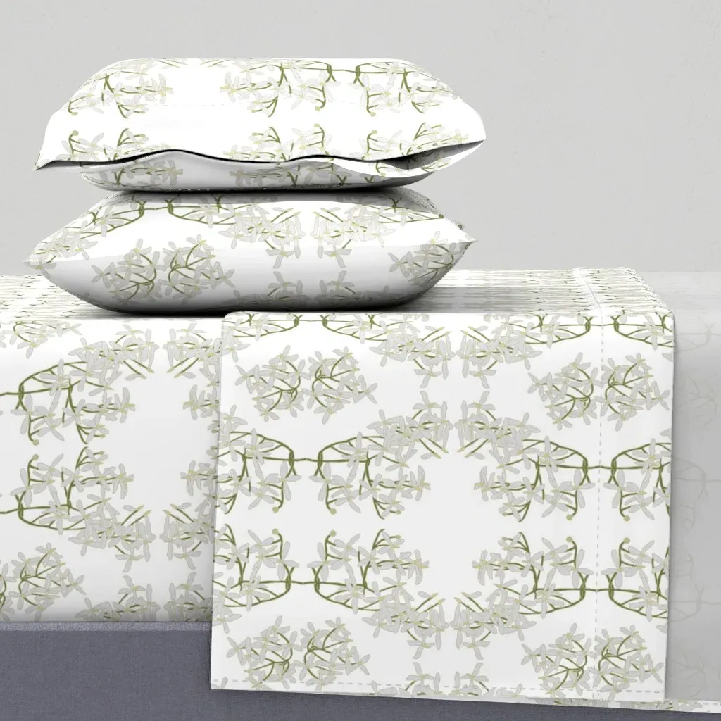 If Romance Was A Vine Full Sheet Set - White product