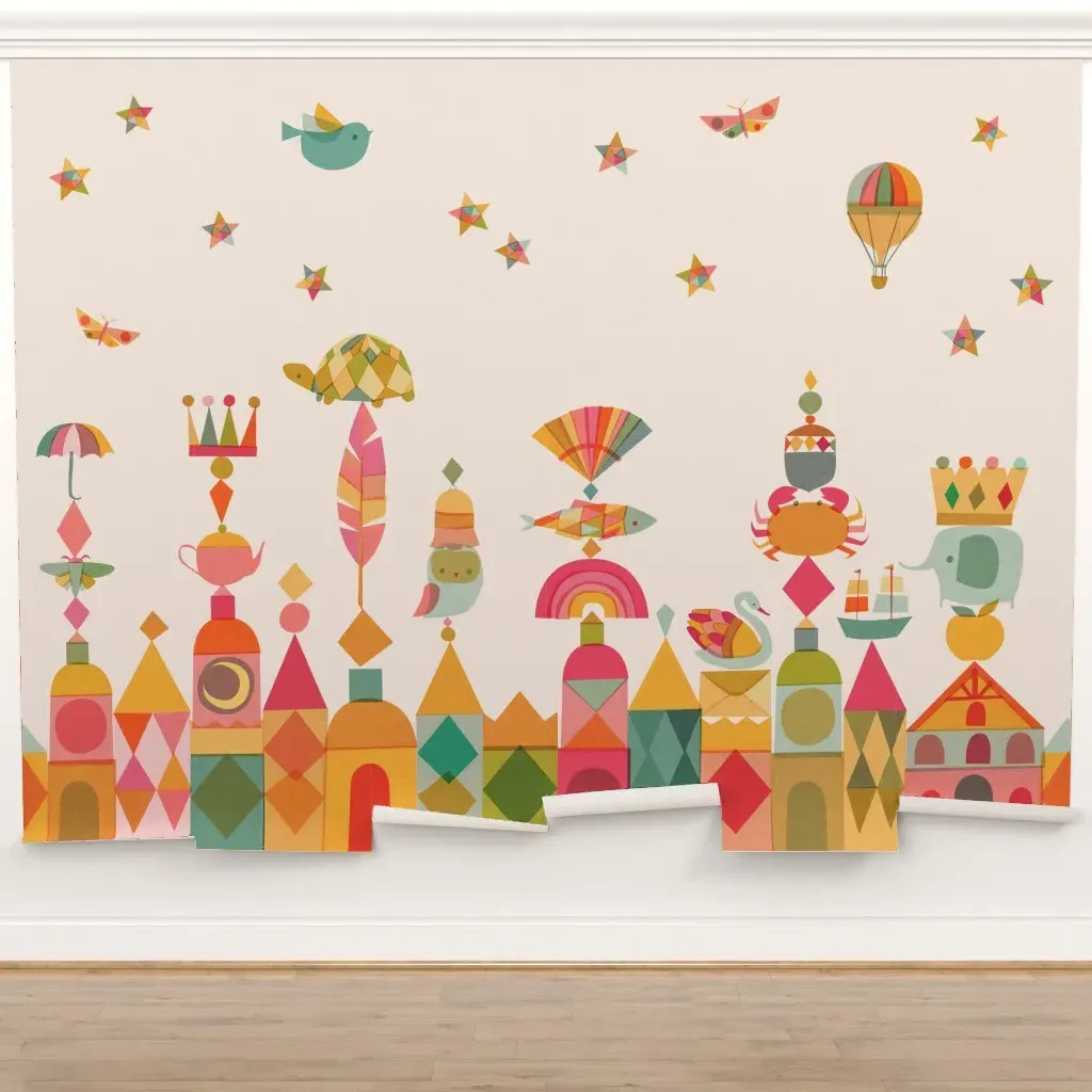 Imagine Everything Peel and Stick Wall Mural product