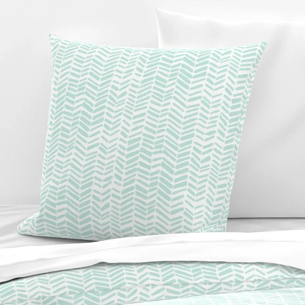 Impression Bay Euro Pillow Sham - Mint Green product