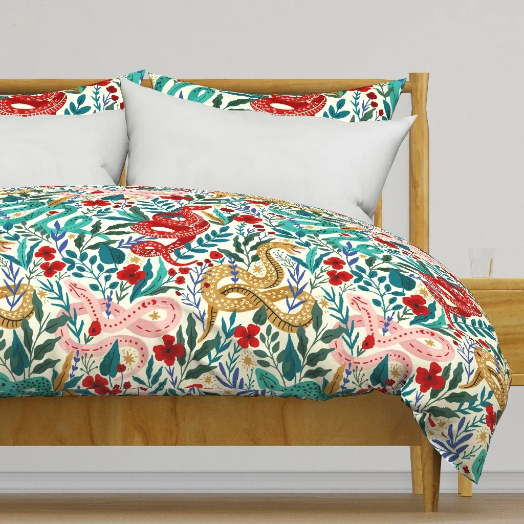 In Search Of The Fallen Stars Duvet Cover - Gold product