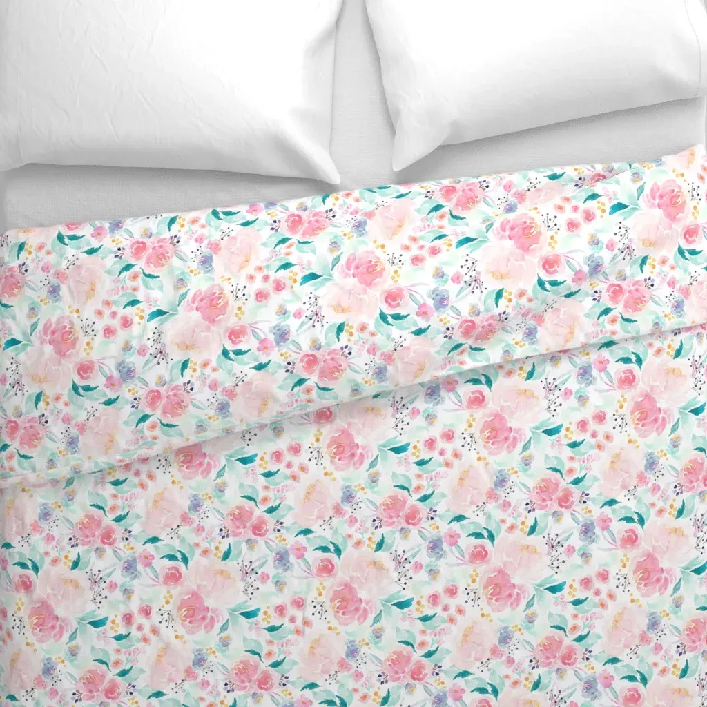 Indy Bloom Design Mermaid Duvet Cover - Pink alternate view