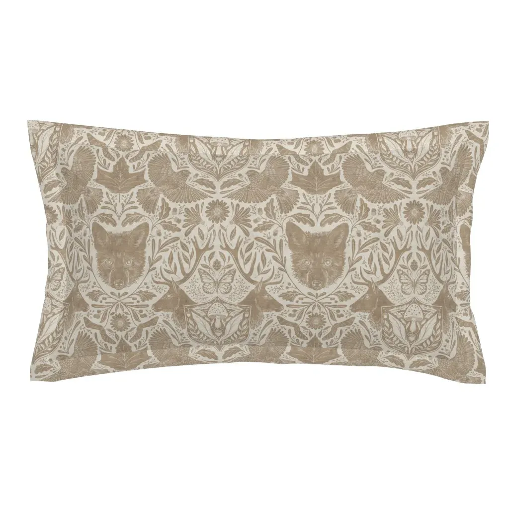 Into The Wild King Pillow Sham - Beige product