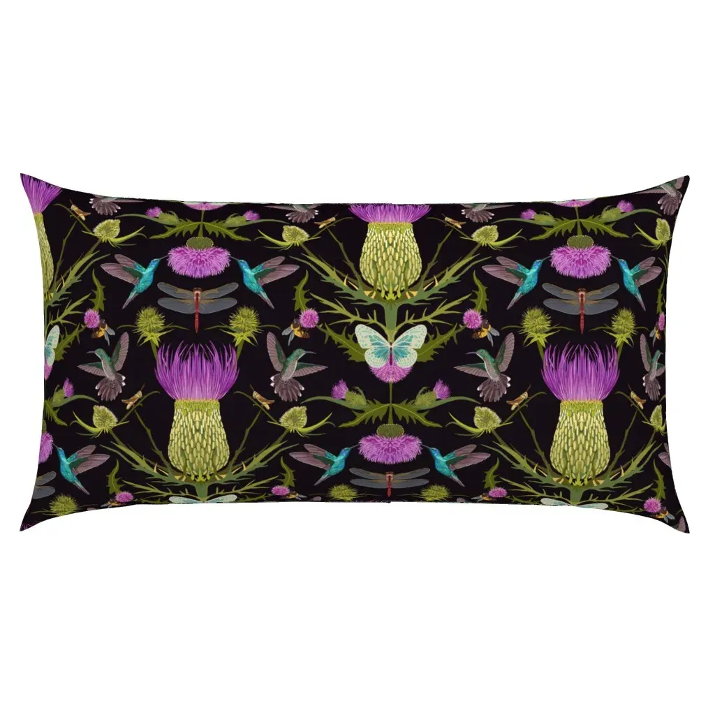 Irresistible Thistle King Pillow Sham - Purple product