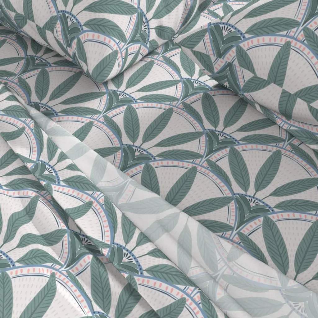 Island Calm Queen Sheet Set - Green alternate view