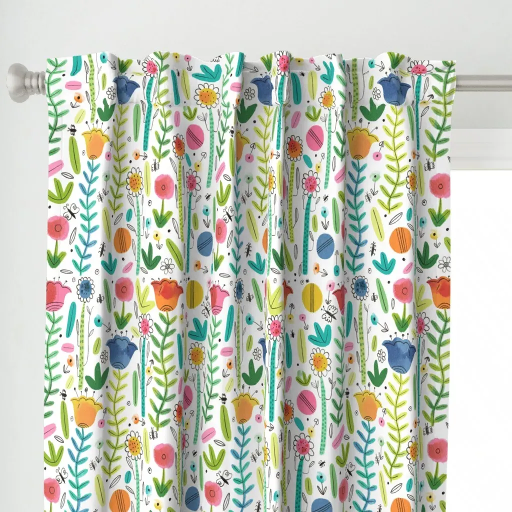 It Might As Well Be Curtain Panel - Pink alternate view