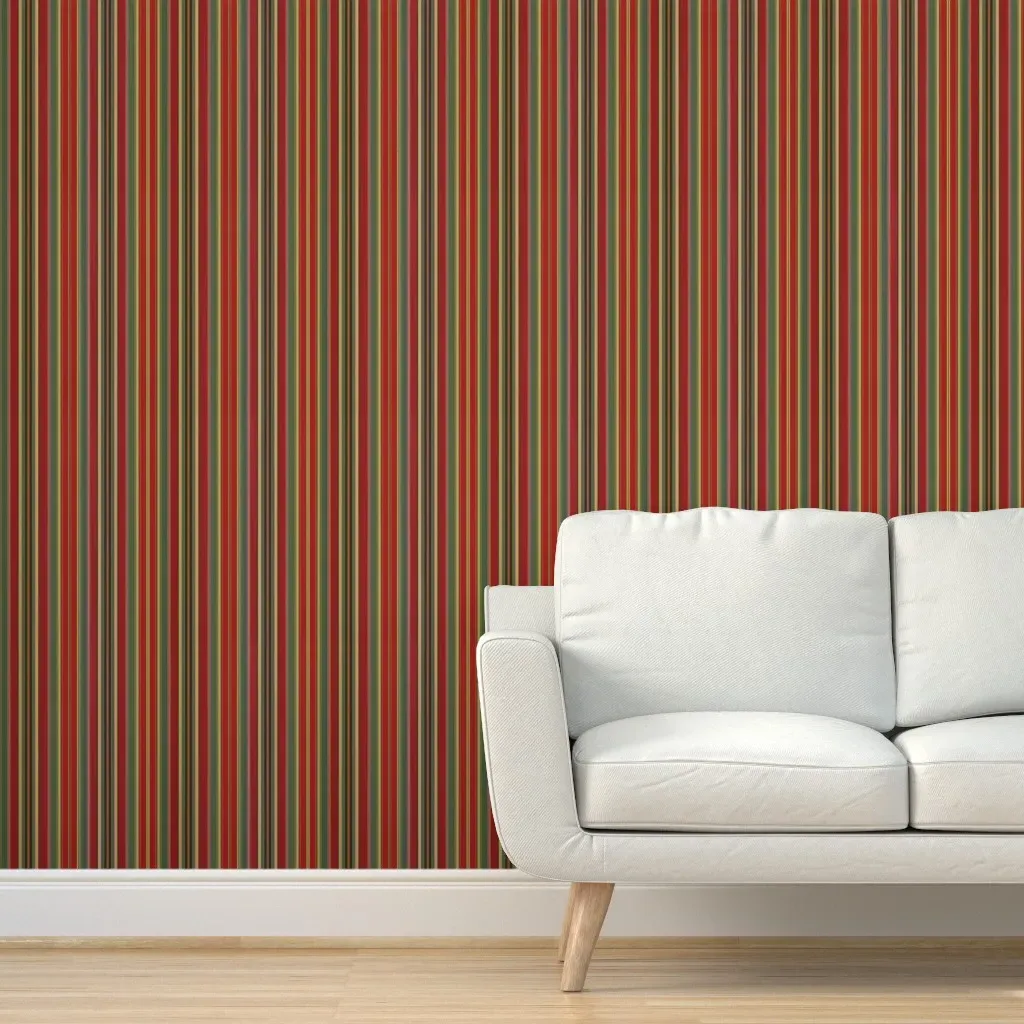 It's A Stretch Peel and Stick Wallpaper - Red, Black product