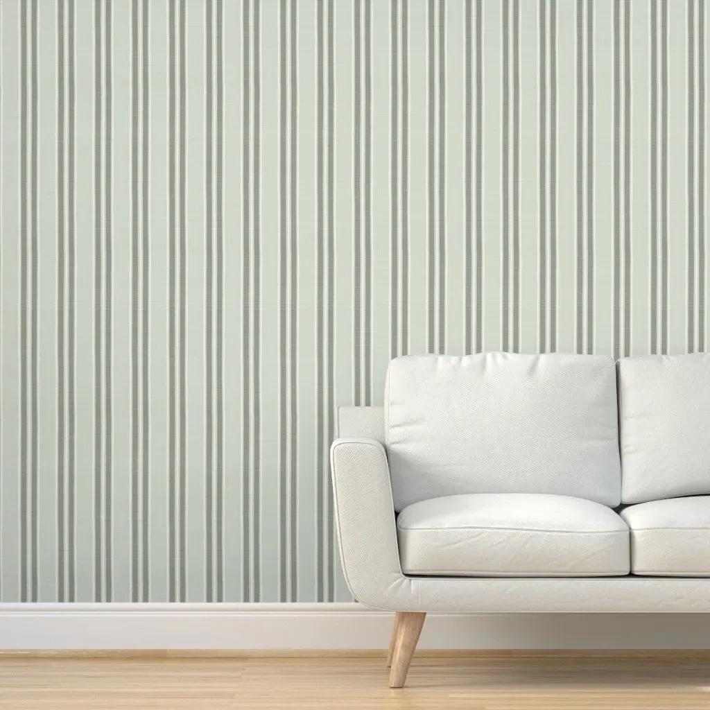 Jennifer Anderson Stripe Peel and Stick Wallpaper - Green product