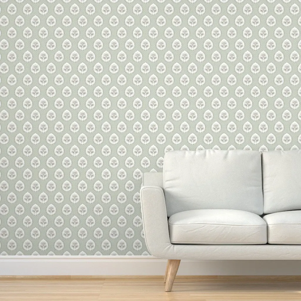 Jennifer Daphne Hollingsworth Peel and Stick Wallpaper - Sage Green product