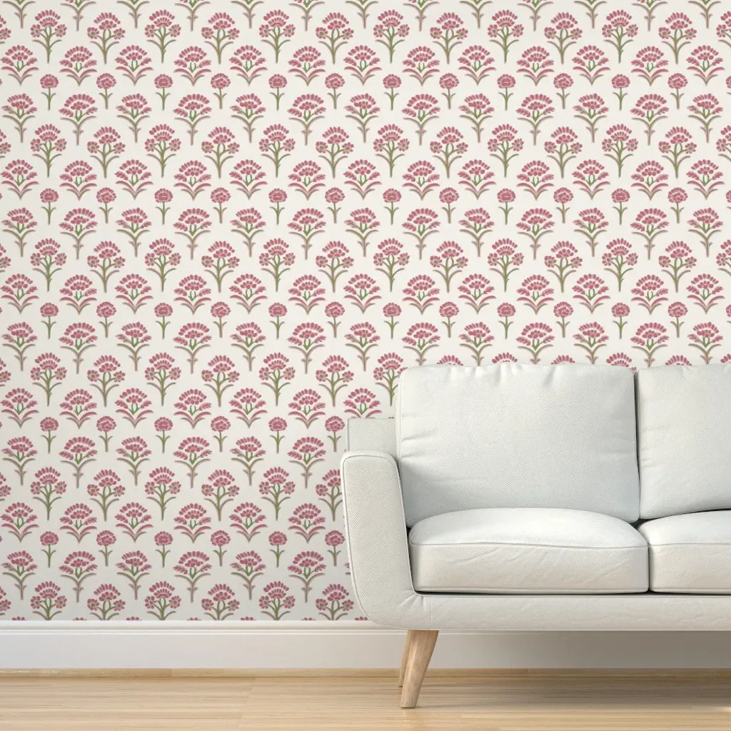 Jocelyn Bloom Love Potion Peel and Stick Wallpaper - Dusty Rose product