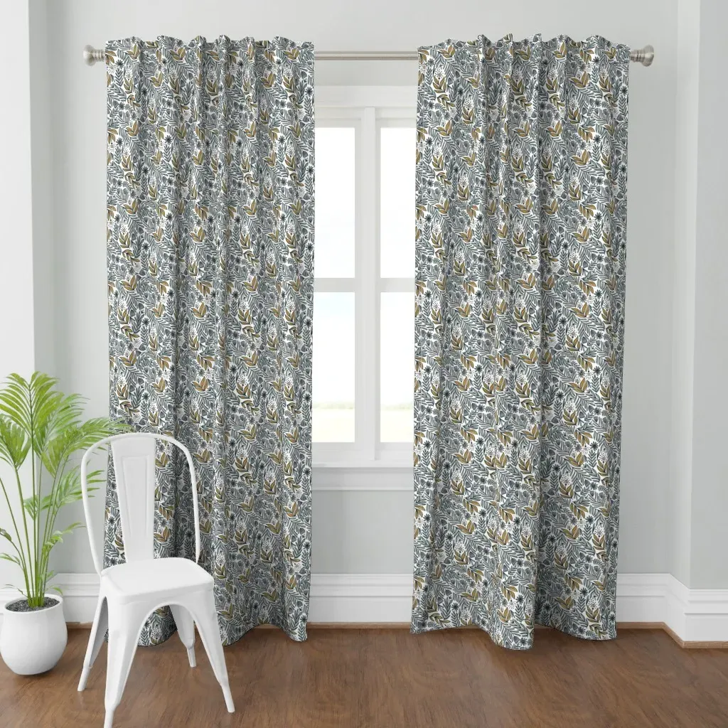 Jolene Curtain Panel - Mustard Yellow product