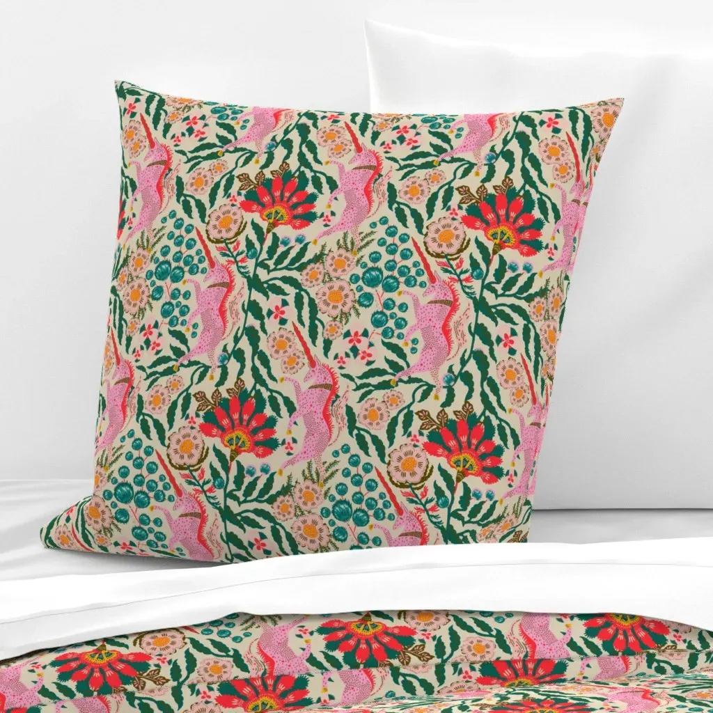Joonie Aurora Euro Pillow Sham - Pink product